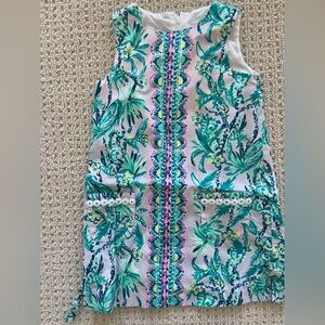 Lily Pulitzer Sleeveless Kids Dress - Green and Blue